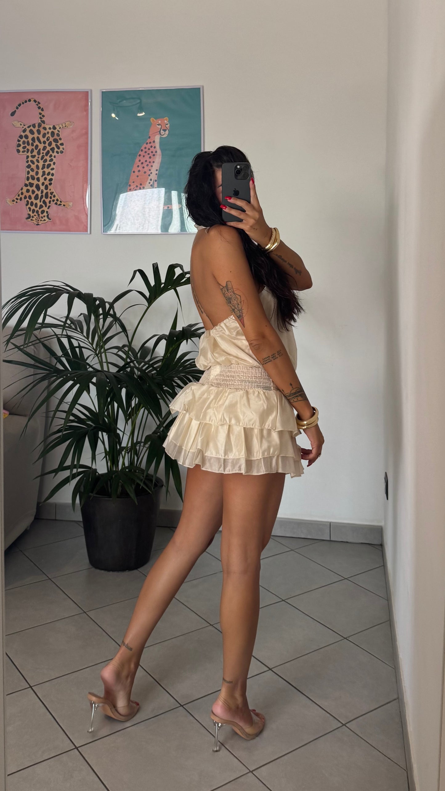 Dress LISA crema