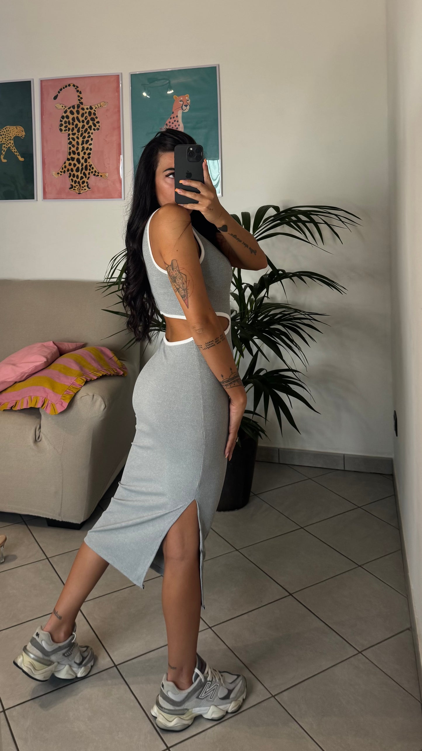 Dress ELLE grigio