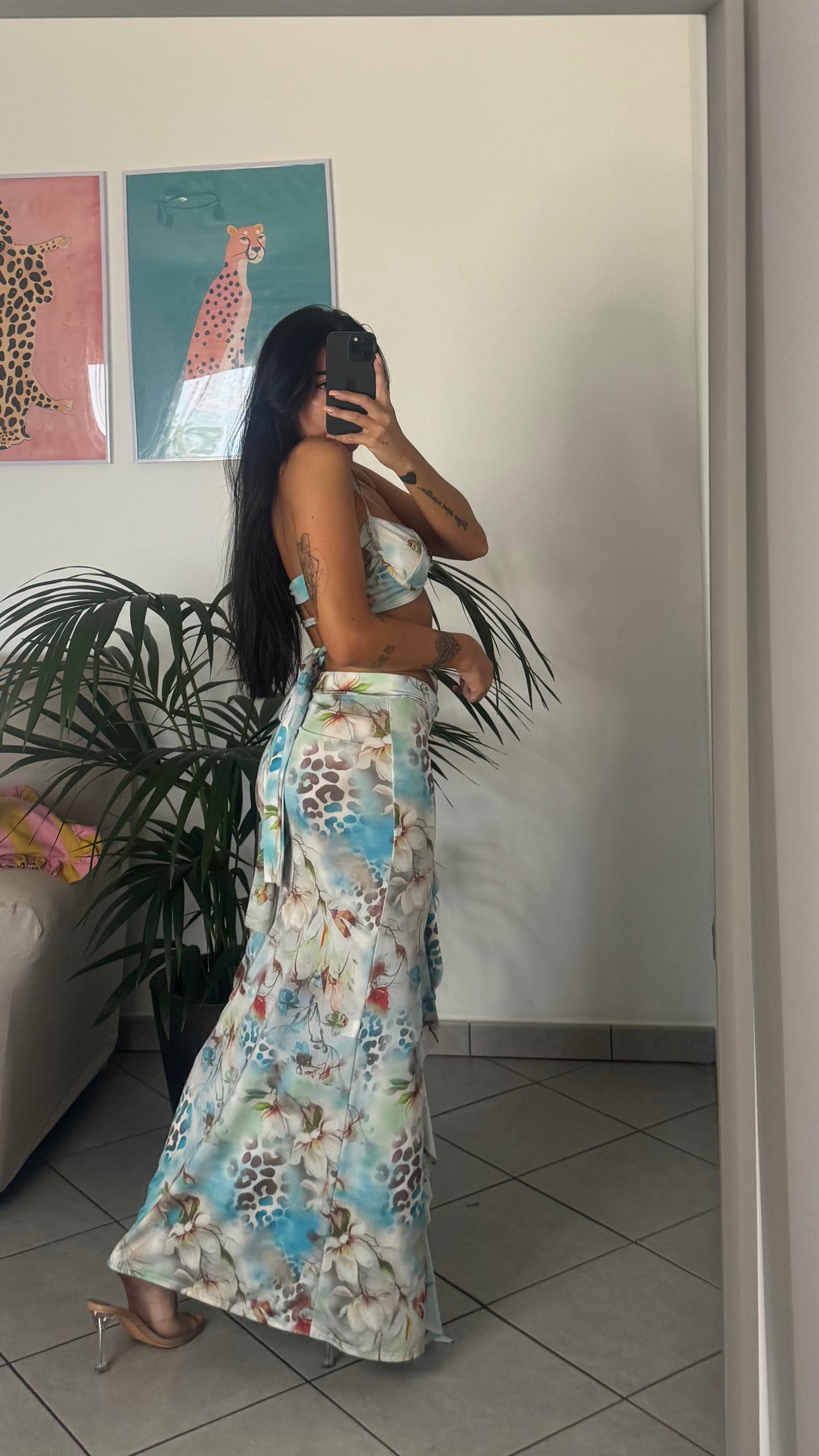 Co ord set SUMMY celeste