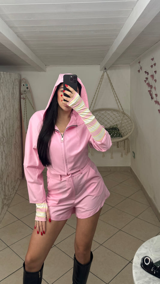 Co ord set ELIDE rosa