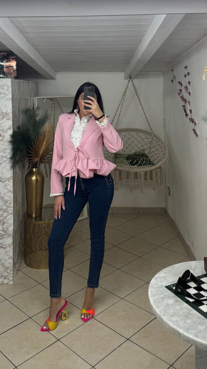 Jeans elastico STRINGHE