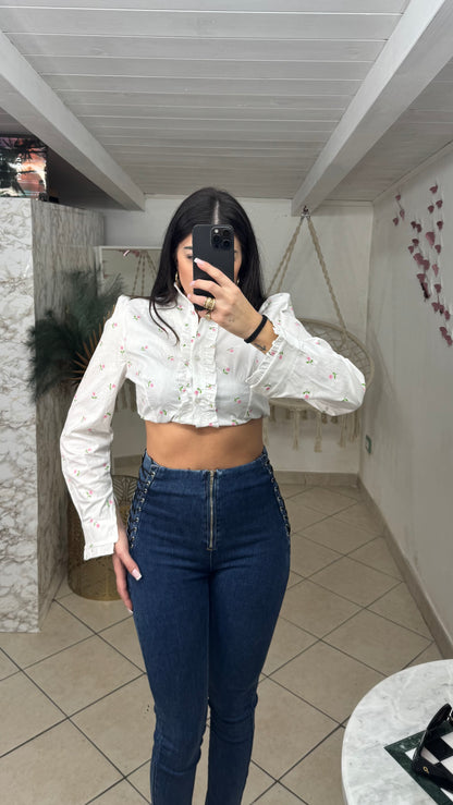 Jeans elastico STRINGHE