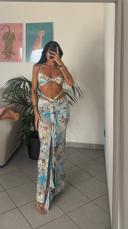 Co ord set SUMMY celeste