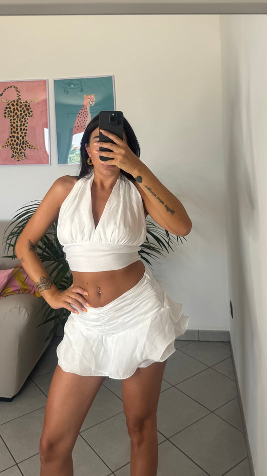 Co ord set DESY bianco