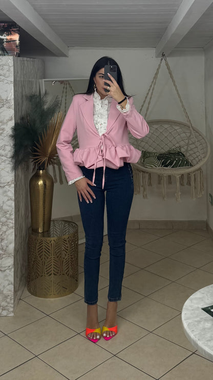 Jeans elastico STRINGHE