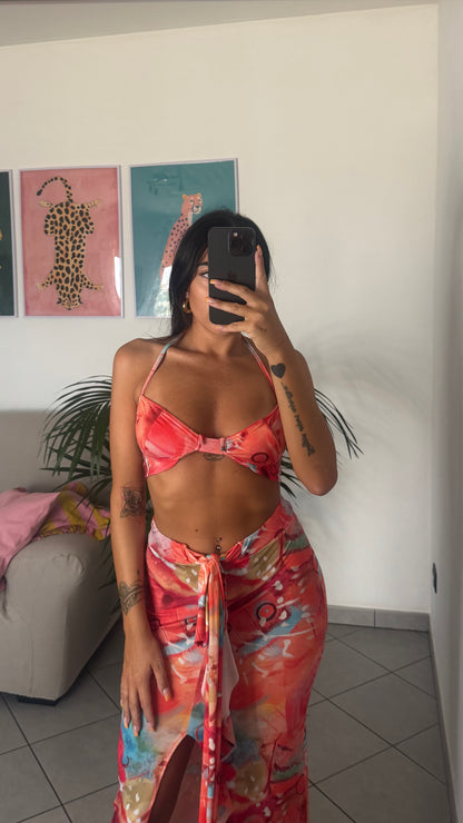 Co ord set SUMMY arancione